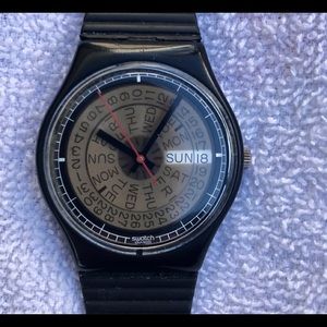 Swatch Men’s “Tickertape II” 1987